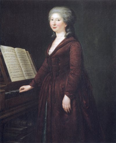 Elisabeth Mara by Johann Christoph Frisch
